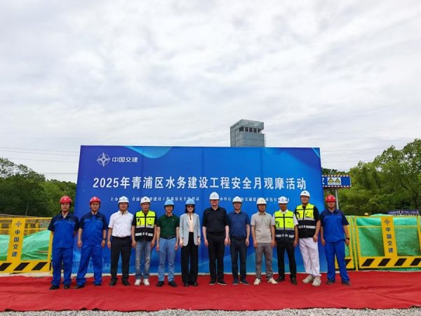 牛股堂 防洪排涝枢纽加紧建设，助力青浦新城打造“韧性城市”